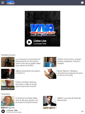 Viva FM Orlando android App screenshot 2